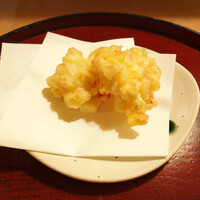 出逢ひ茶屋 おせん - コーンのかき揚げ絶品！