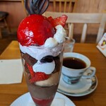 クリクリ - チョコベリーパフェ¥1000 
      ~2020/4/27