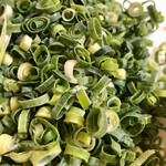 双喜紋 - ネギのアップ