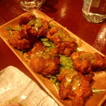 Sanzou - 鶏から揚げカレーソース