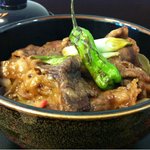 神戸牛丼　広重 - 神戸特上牛丼大盛り＝1,200円