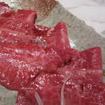 蔓牛 - アップにしても、かなり綺麗なミスジです。