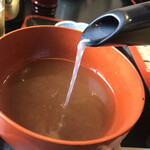 喜心庵 - 蕎麦湯