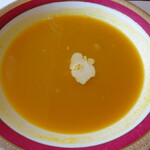 ビスク - .....①自家製かぼちゃのスープ.....