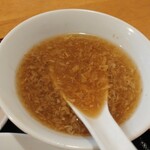 喜臨門 - スープ
…お酢が強く感じて私は少し苦手でした