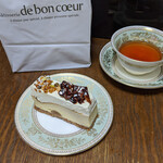 パティスリィ ドゥ・ボン・クーフゥ - 『カマンベール・マスカルポーネクリーム　２層のチーズケーキ』　７５６円