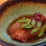 とんかつ 武蔵 - タコの柔らか煮
