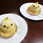 ぴよりんSTATION Cafe gentiane - ぴよりん 380円（税込）。　　　　　2020.04.16