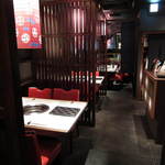 蔓牛 - 店内他の席の様子