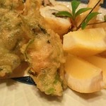 和彩　そあら - ハモの天ぷら