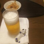 志美津や - ヱビスで乾杯！の巻。