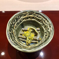 鮨 青海 - わらびのお浸し