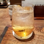 鳥茂 - 梅酒ソーダ