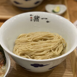 麺屋 猪一 離れ - (限定)鬼みぞれつけそば 1,200円 (冷盛)