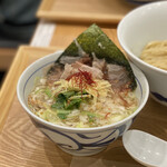 麺屋 猪一 離れ - (限定) 鬼みぞれつけそば 1,200円 (つけ汁)