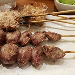 焼鳥風 - 砂ずりも肉厚！