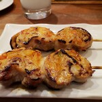 焼鳥風 - キムチの豚バラ巻き 美味しい！
