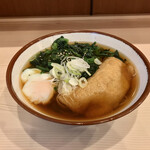 そばの神田 東一屋 - アサソバビンボー！　
      朝そば＋きつね！　