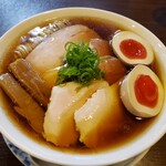 らぁ麺 紫陽花 - 特製醤油らー麺  大盛り