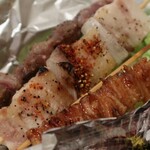 プロレス居酒屋　がむしゃら - 砂ズリ・豚バラ・皮