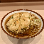 そばの神田 東一屋 - えびかき揚げそば！