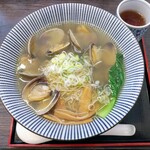 麺や 北町 - 「厚岸産あさり塩」900円。