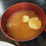 とんかつ二幸 - みそ汁