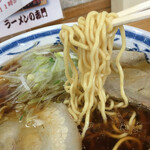 赤門ラーメン - 加藤麺♡
            ちょうど好みのカタさ...♪*ﾟ