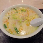 蒔田飯店 - 真っ白なタンメン