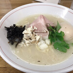 きくや - 真鯛の荒炊き塩そば