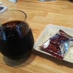 ボーノ - アイスコーヒー  チョコパイはオマケ