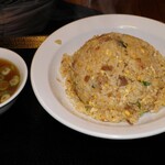らーめんでぽっと - チャーハン(スープ付き) 700円