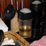 らーめんでぽっと - 調味料類