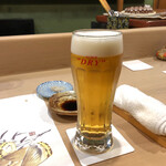 うを徳 - 生ビール