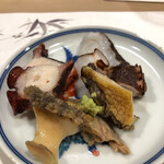 うを徳 - 煮蛸＆塩茹蛸＆宮古産戸床節