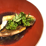 うを徳 - 眼張煮付＆花山椒