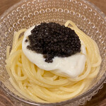シクラメンテ - イタリア産キャビアとリコッタチーズの冷製フェデリーニ