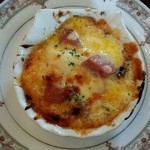 Resutoran Tomato - ミニオムライスセット：ウインナーホワイトグラタン
