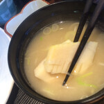 かとう - 筍のお味噌汁