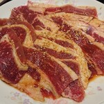 焼肉レストランひがしやま - ジューシーカルビ(三人前)
