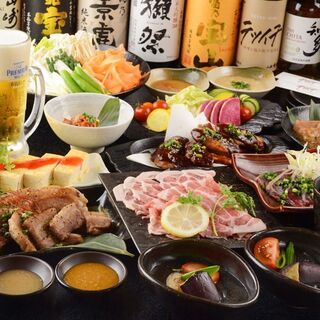 お酒にこだわり抜いた飲み放題付きコースを各種ご用意