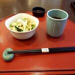 天ぷらふく西 禅と匠 - サラダ（2020.3-2）