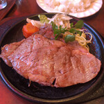 ステーキ屋ひろ - ビーフステーキセット(150g)