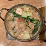 ばんぺい柚 - 自慢のもつ鍋（昆布だし明太子） ¥1,200×2