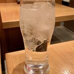 ばんぺい柚 - 金黒（ソーダ割り） ¥500