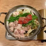 ばんぺい柚 - 自慢のもつ鍋（昆布だし明太子） ¥1,200×2