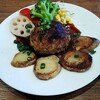 肉食家さんのハンバーグ にくきゅうグリル