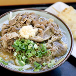 のぶ屋 - 肉うどん