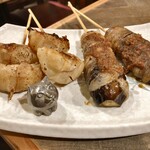 ファンキー原田3 - 茄子の肉巻き 生姜＆玉ねぎの肉巻き