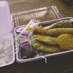 とんかつ道場 - 魚フライ弁当¥600